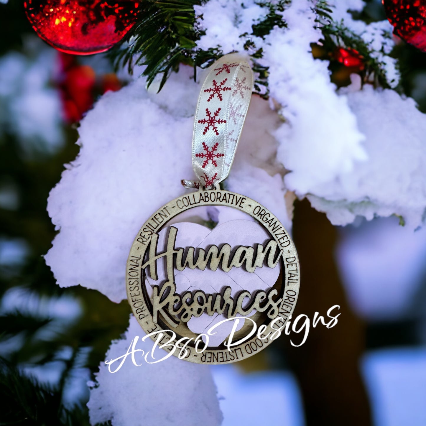 Human resources ornament