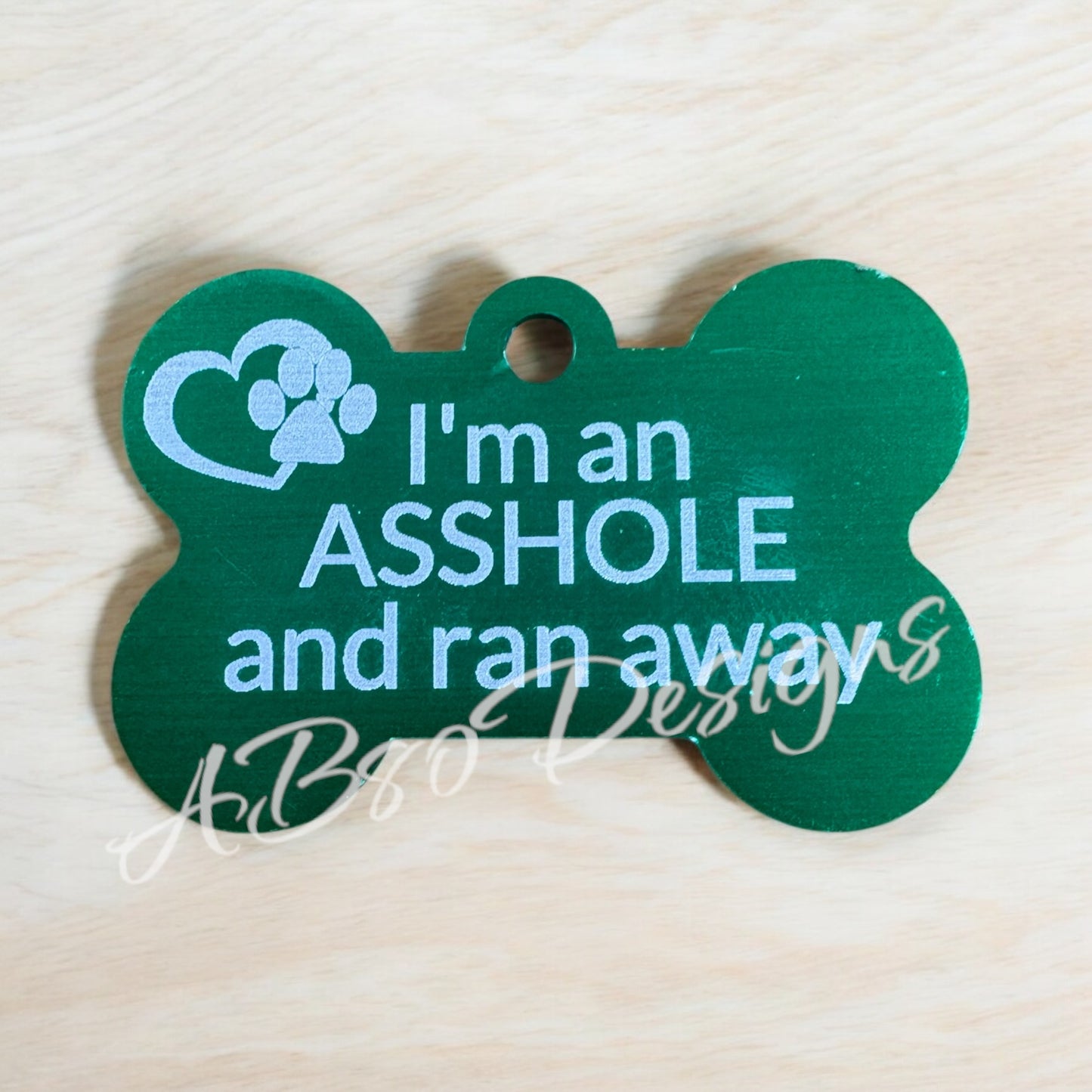 bone dog tag