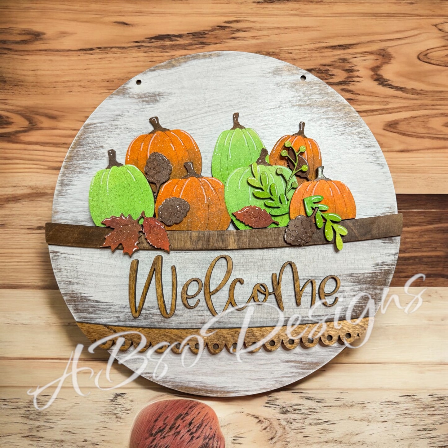 Pumpkin patch welcome insert