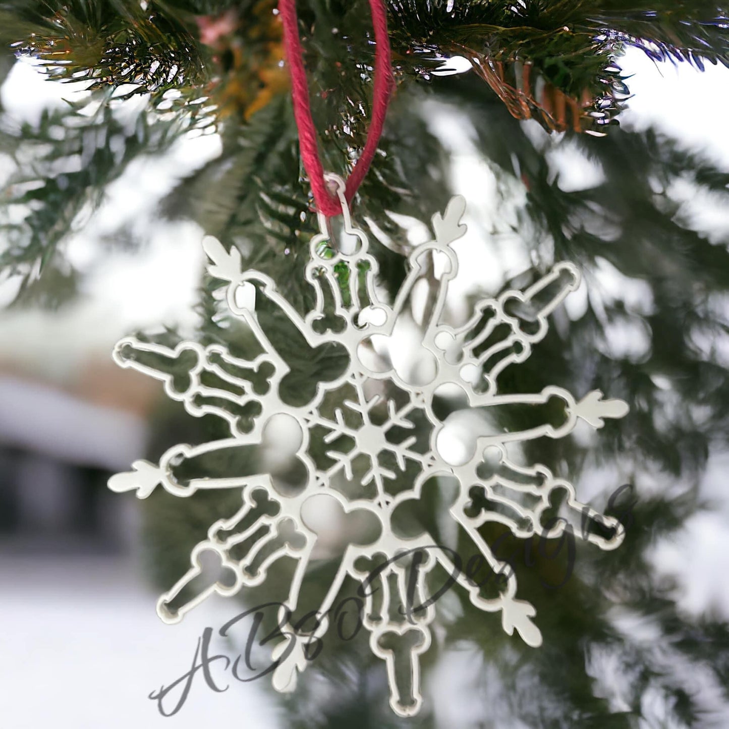 Penisflake ornament
