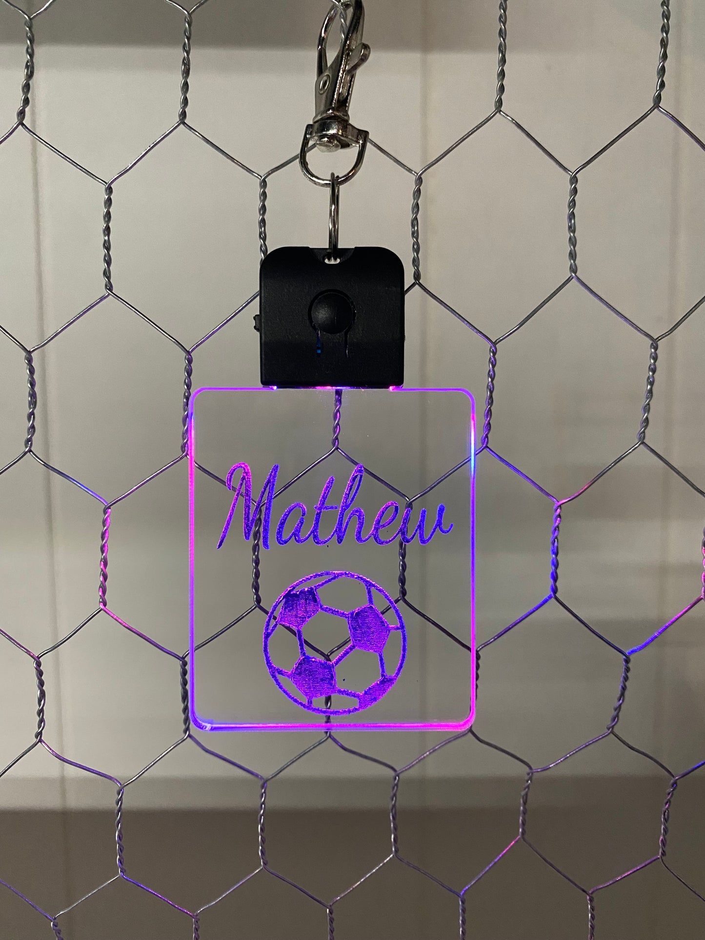 LED Acrylic keychain