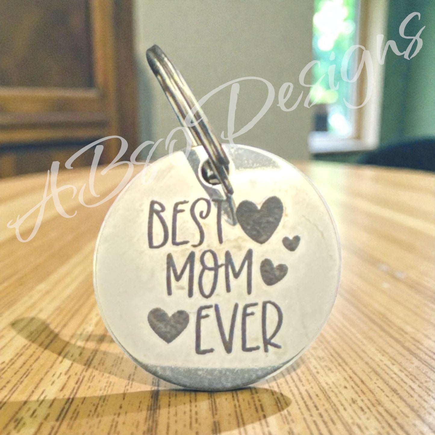best mom ever keychain