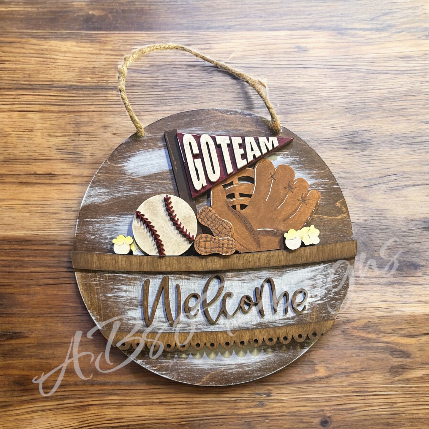 Baseball welcome insert