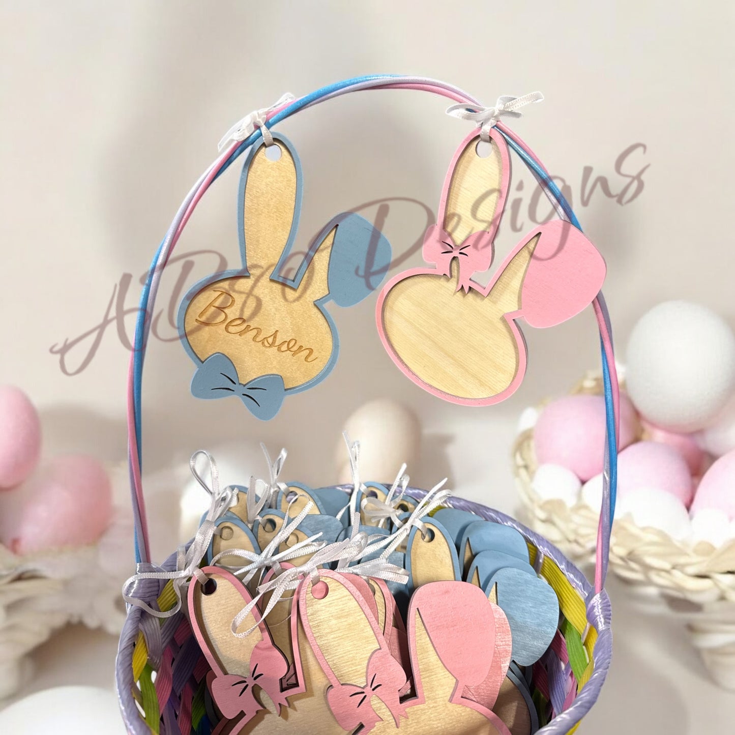 Easter basket tag (boy)