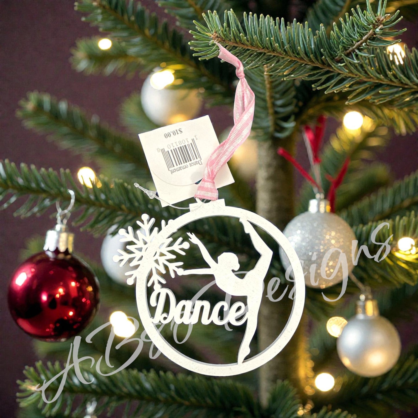 Dance ornament