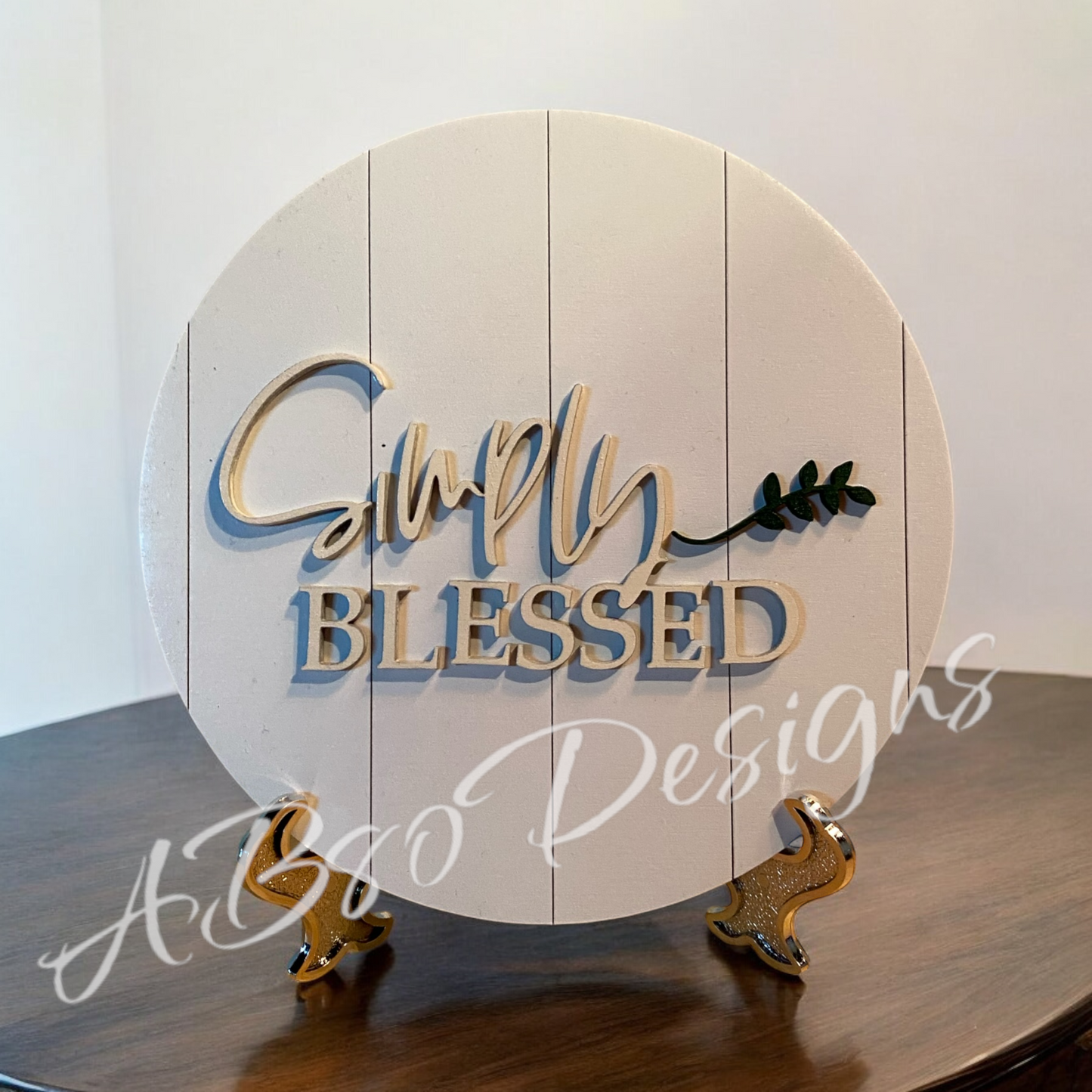 Simply blessed insert