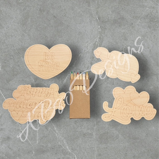 Valentines DIY Magnets