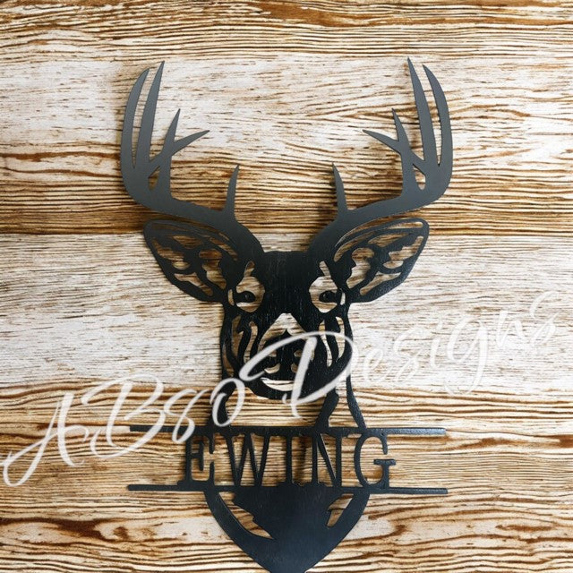 Deer monogram