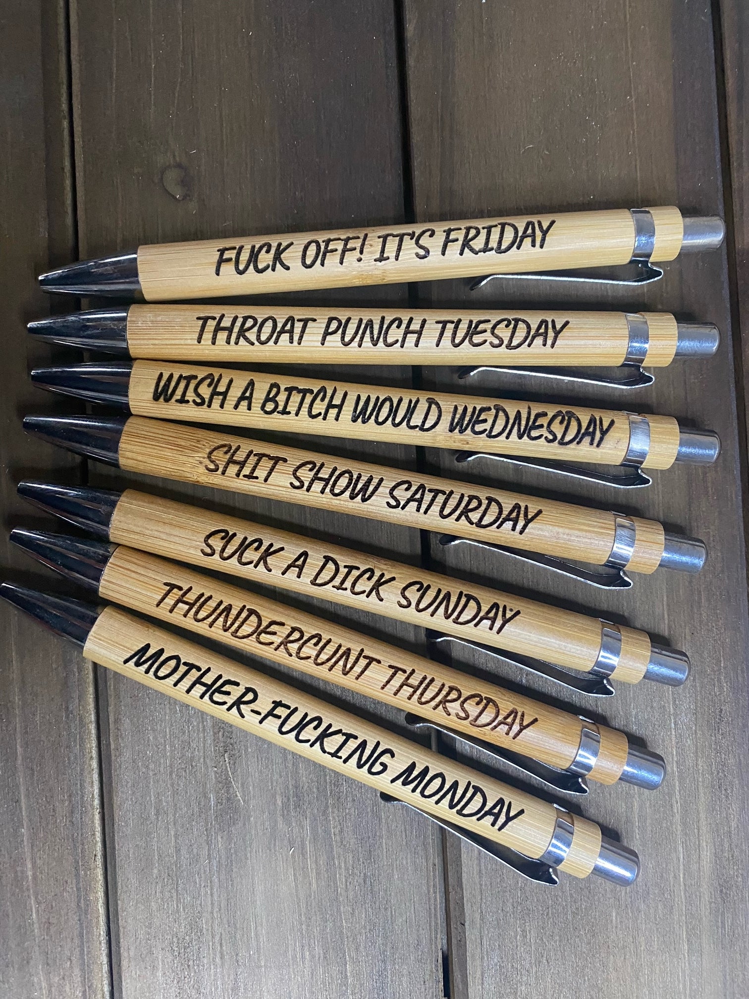 week day pens – AB80Designs