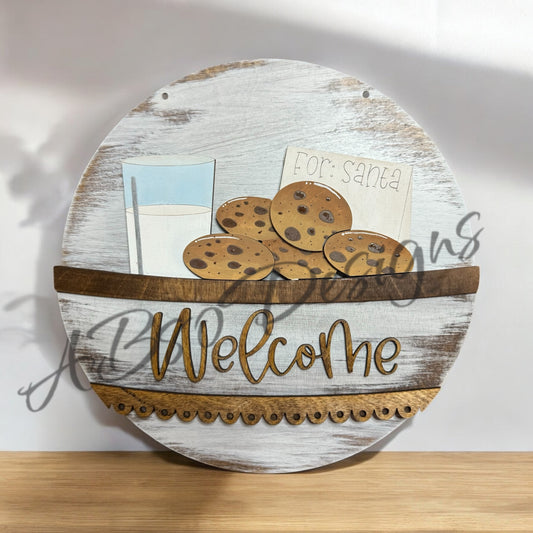 For Santa welcome insert