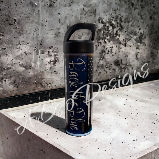 Back the Blue tumbler