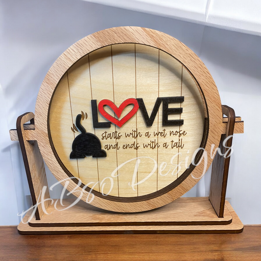 Wet nose and tail insert