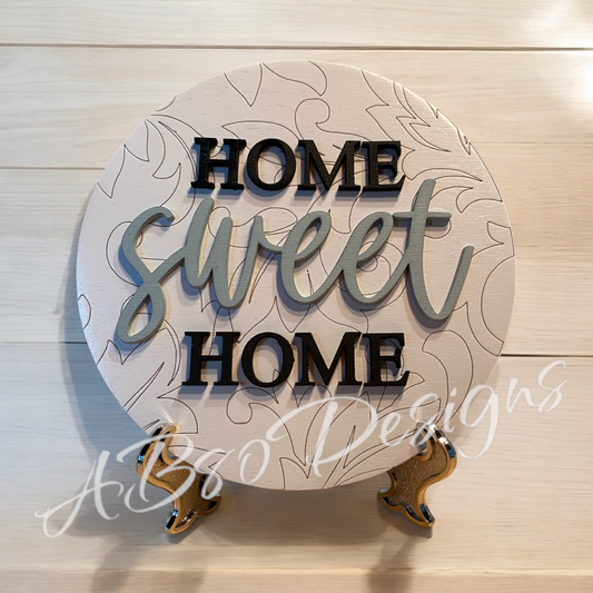 Home sweet home insert