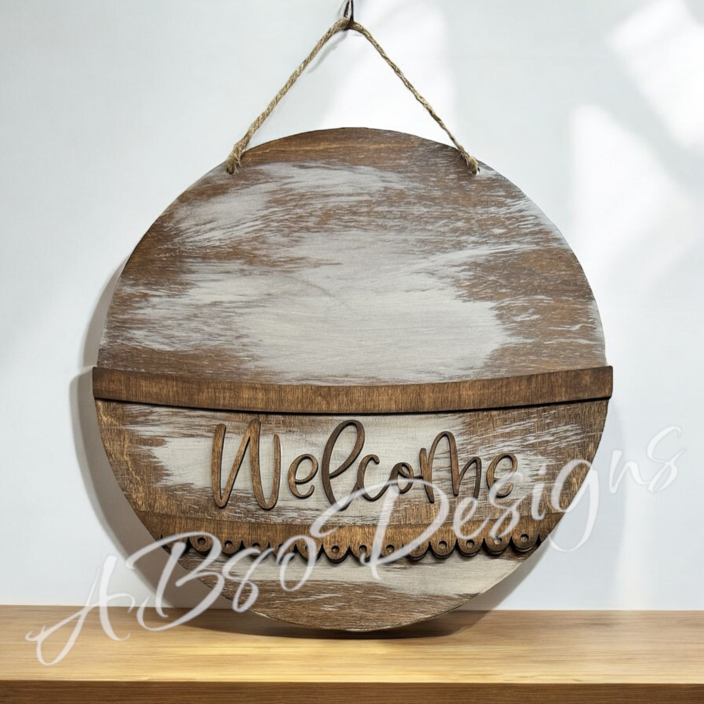 Interchangeable Welcome Round base