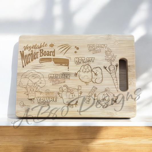 Vegetable murder board