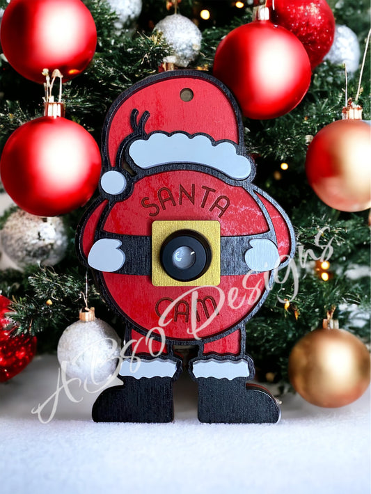 Santa Cam ornament