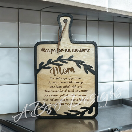 Reciepe for an awesome mom