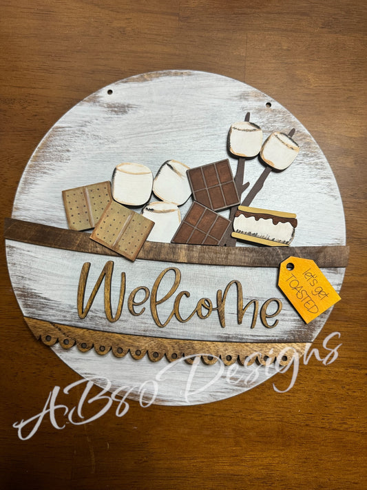 S’more welcome insert