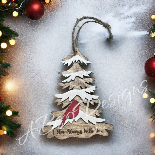 "I am always with you" ornament