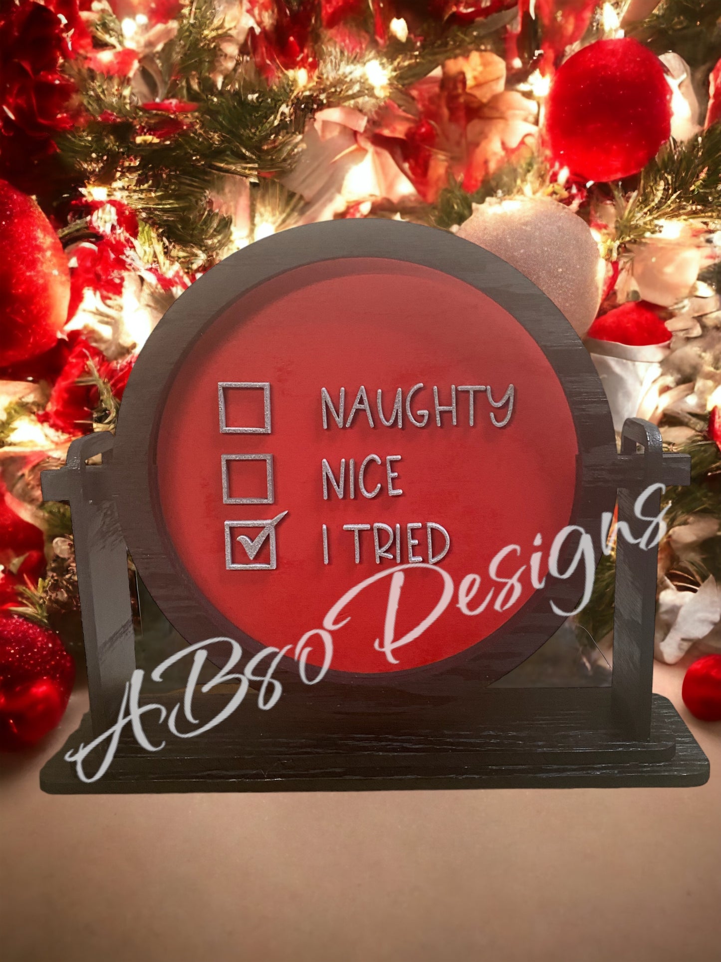 Santas list insert
