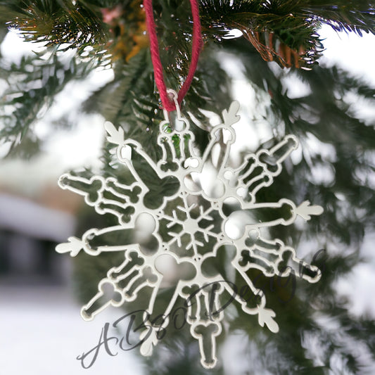 "Penisflake" ornament