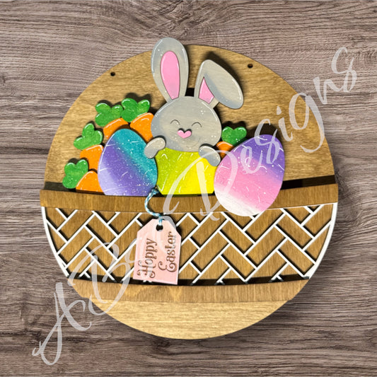 Hoppy Easter welcome insert