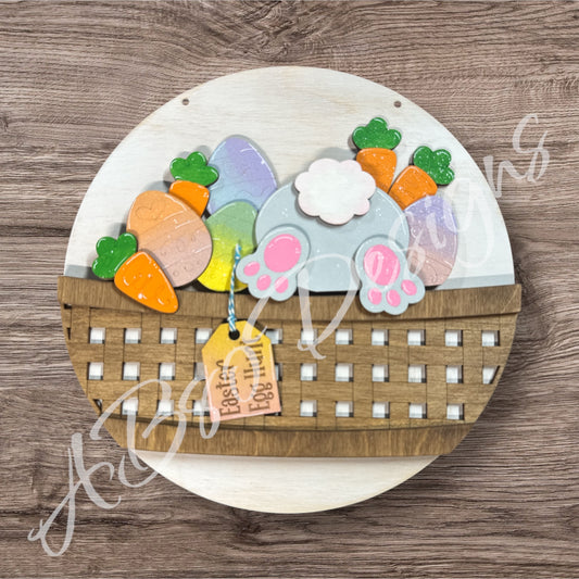 Bunny Tail welcome insert