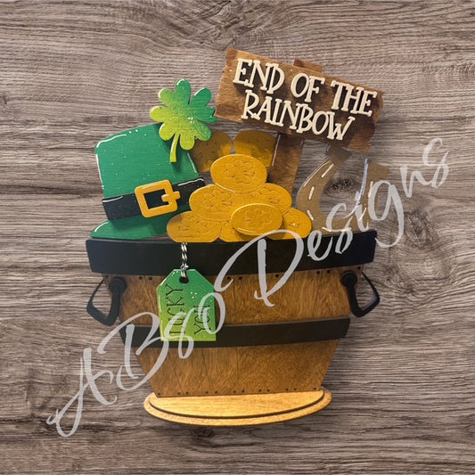 End of the rainbow welcome insert