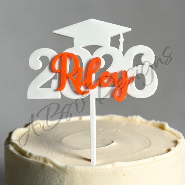 Graduation cake topper