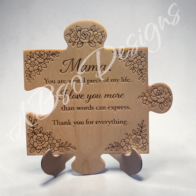 Mother's Day Puzzle Plaque