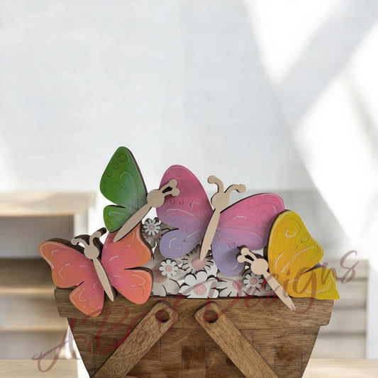 Butterfly welcome insert