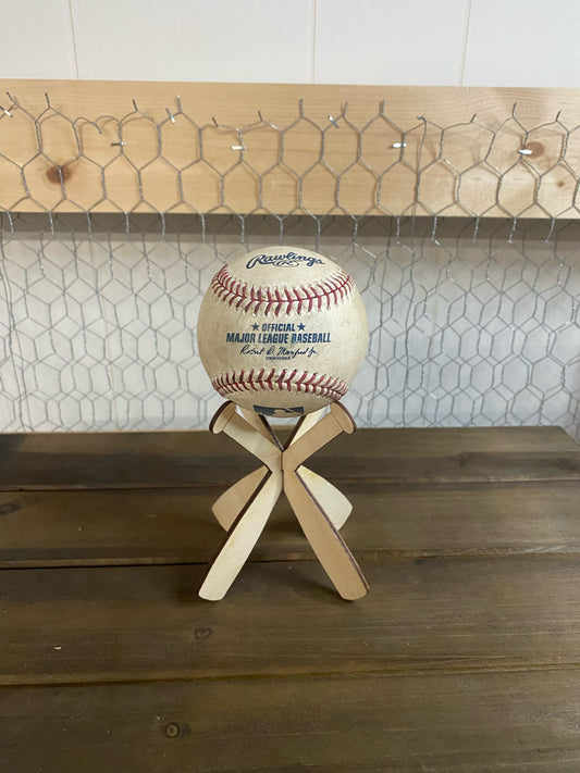 baseball/softball display stand