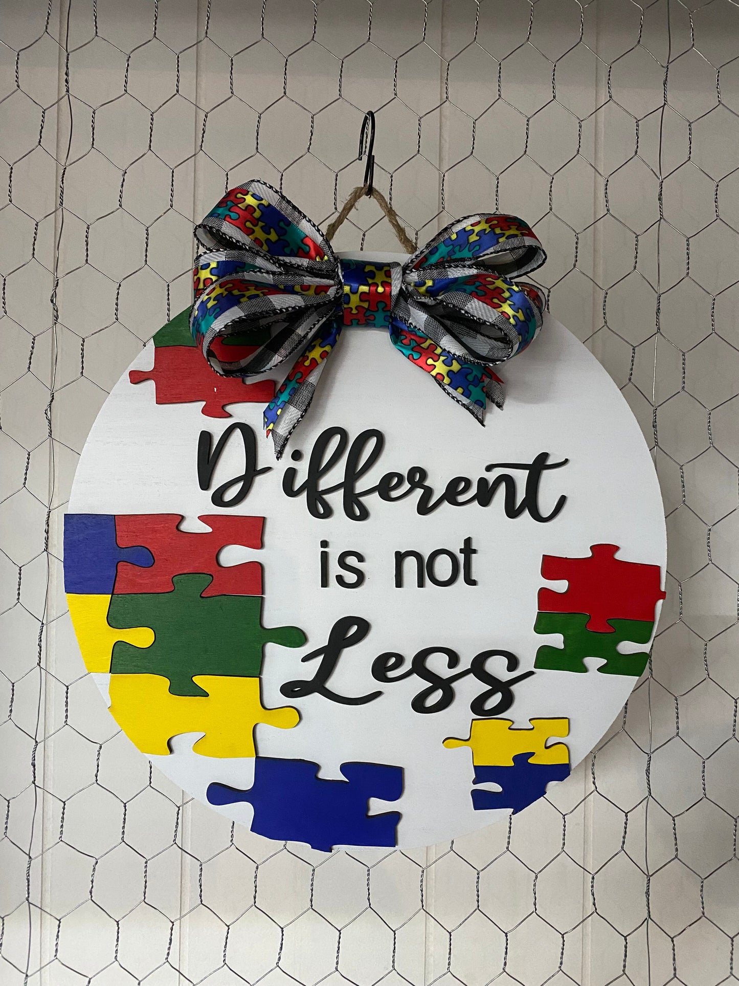 Autism wall/door hanger