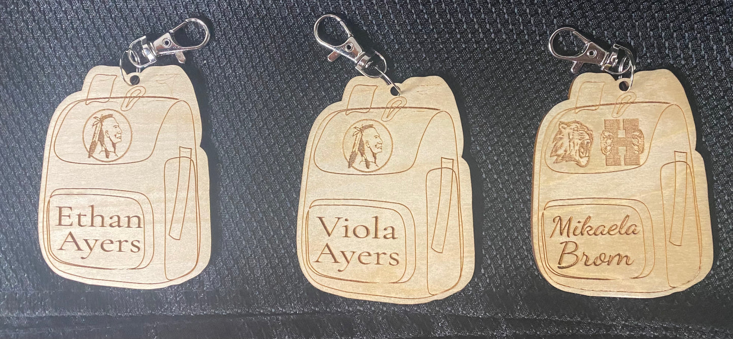 book bag tags