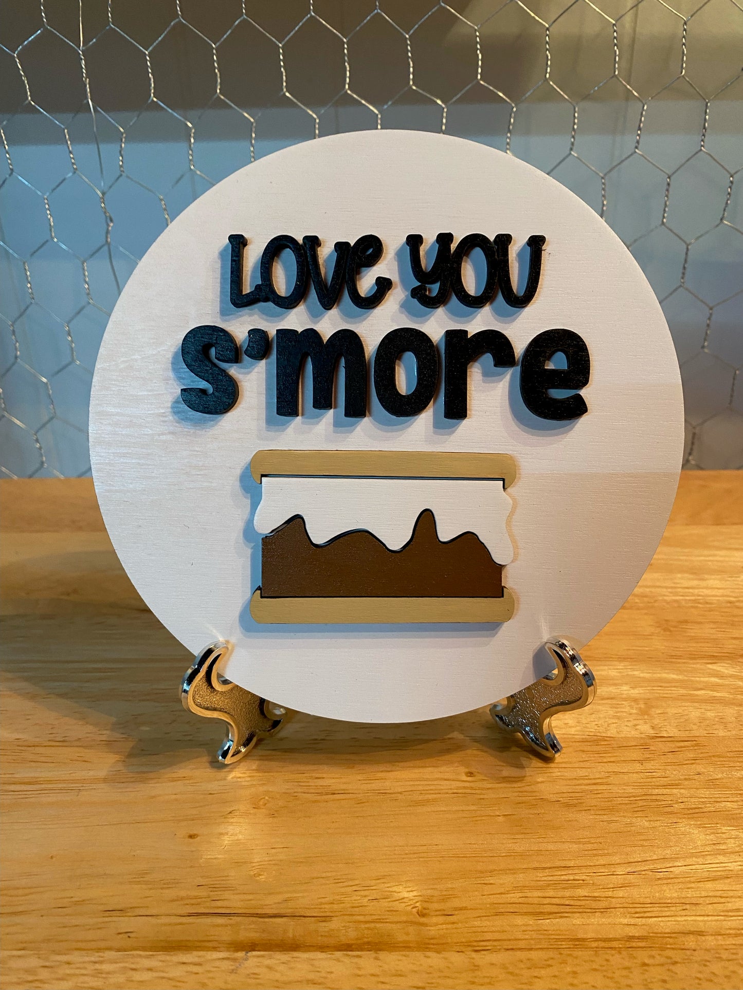 tabletop sign sitter interchangeable insert